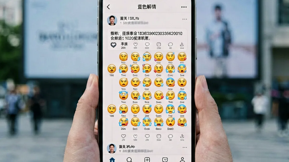 黑料吃瓜热度榜单第五名，品牌代言人解约声明截图与粉丝情绪激烈的评论区画面